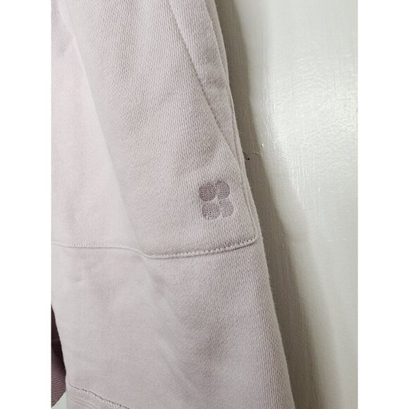 Sweaty Betty NWT Women's Revive Tie Waist Knit Shorts Lilac Size 12 - Picture 3 of 7